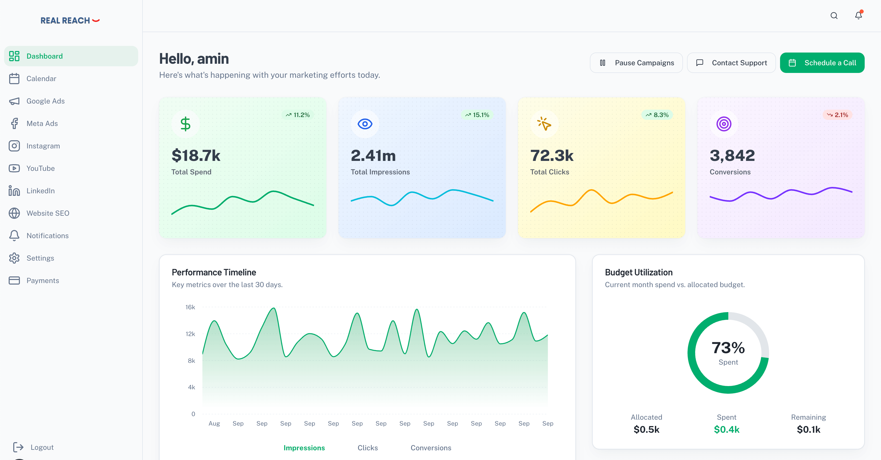 Exclusive Reporting panel